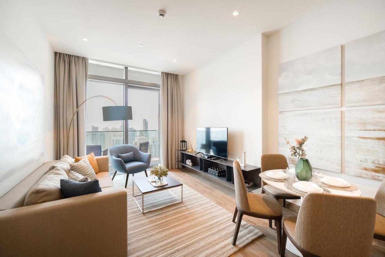 Luton Vacation Homes - Marina View & Luxury 1Br - Jumeirah Living Marina Gate Tower 3 - 54Ab49Ab36Ab Dubaj Zewnętrze zdjęcie