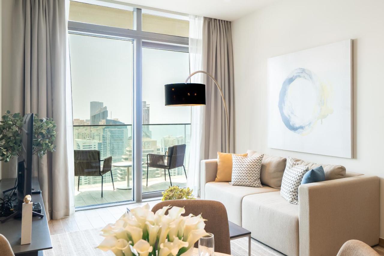 Luton Vacation Homes - Marina View & Luxury 1Br - Jumeirah Living Marina Gate Tower 3 - 54Ab49Ab36Ab Dubaj Zewnętrze zdjęcie