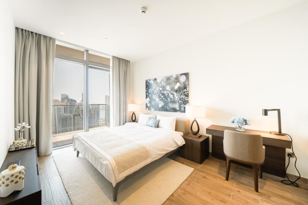 Luton Vacation Homes - Marina View & Luxury 1Br - Jumeirah Living Marina Gate Tower 3 - 54Ab49Ab36Ab Dubaj Zewnętrze zdjęcie